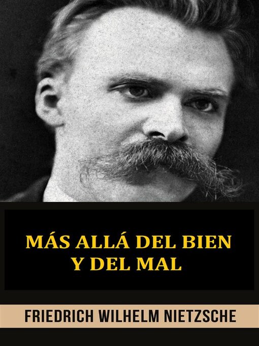 Cover image for Más allá del bien y del mal (Traducido)